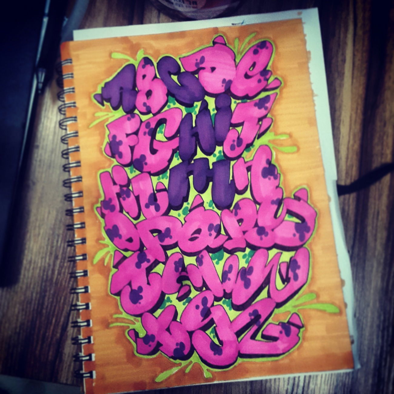 Graffiti Sketch in Mongolia - Photo by sane2 - sane2, sanetwo, tnmc (2014)