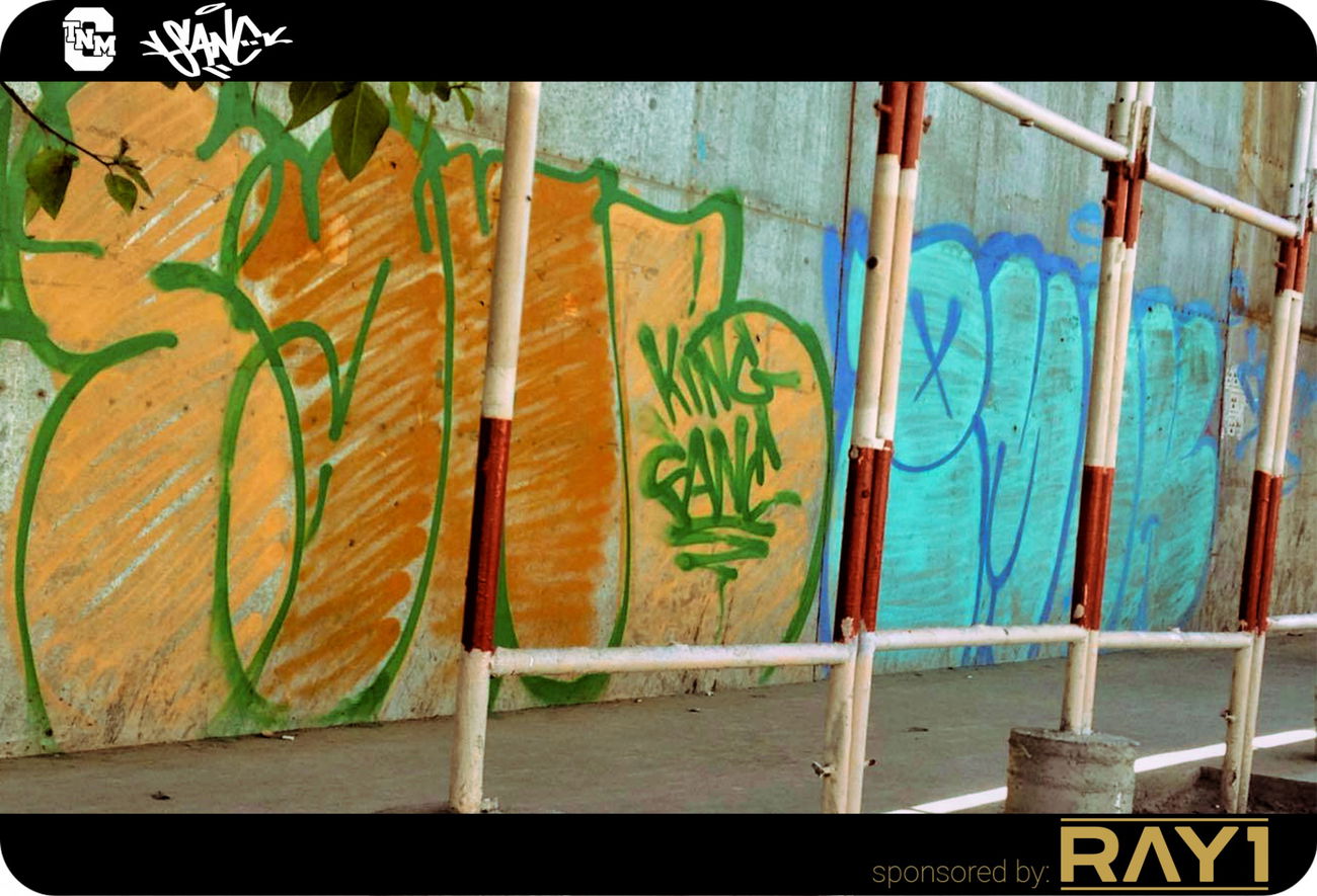 Graffiti Bombing in Ulaanbaatar - Photo by sane2 - sanetwo, sane2, tnmc (2016)