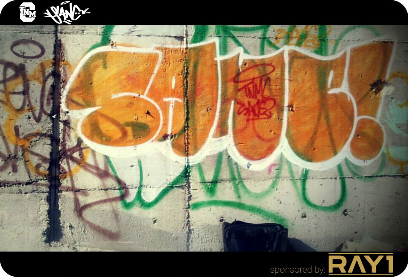 Graffiti Bombing in Ulaanbaatar - Photo by sane2 - sane2, sanetwo (2013)