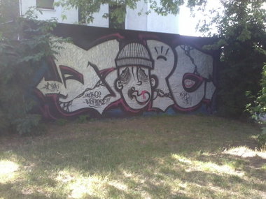 Graffiti Wall - Photo by sanjo - TopC, Mainz, Wiesbaden