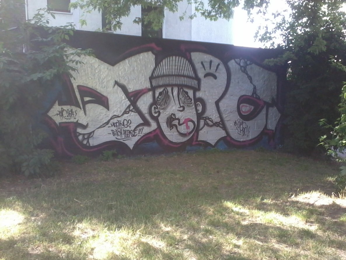Graffiti Wall - Photo by sanjo - TopC, Mainz, Wiesbaden