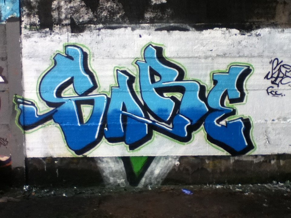 Graffiti Bombing - Photo by sare (2014)
