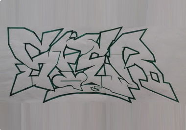 Graffiti Sketch - Photo by sashaSKUR - SFER