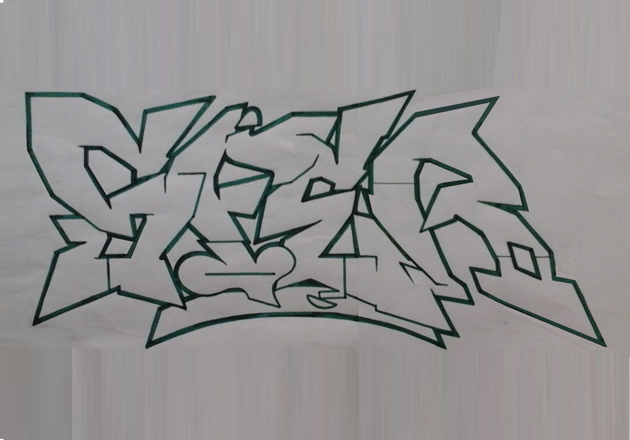 Graffiti Sketch - Photo by sashaSKUR - SFER