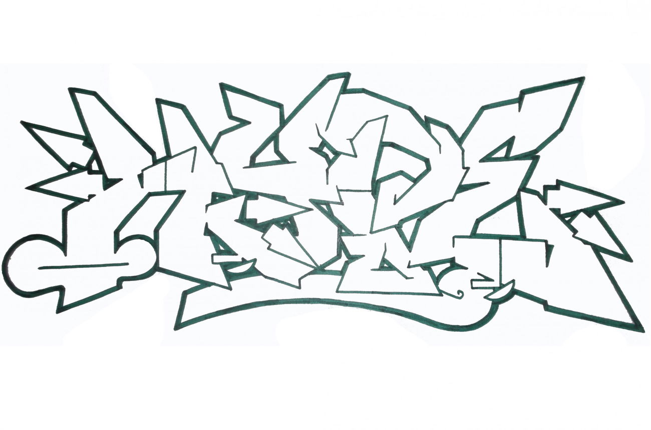 Graffiti Sketch - Photo by sashaSKUR - НУРЕ