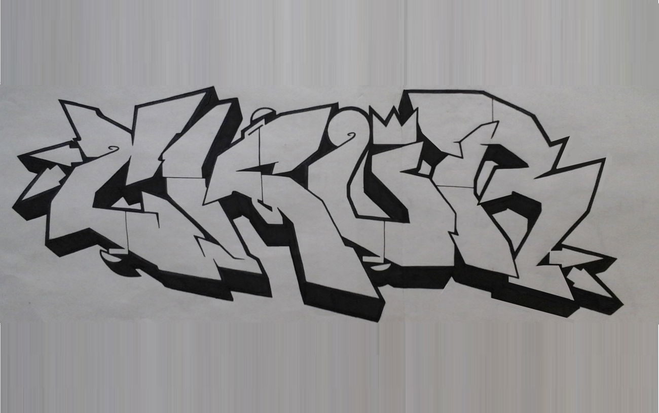 Graffiti Sketch in Рф - Photo by sashaSKUR - CKUR