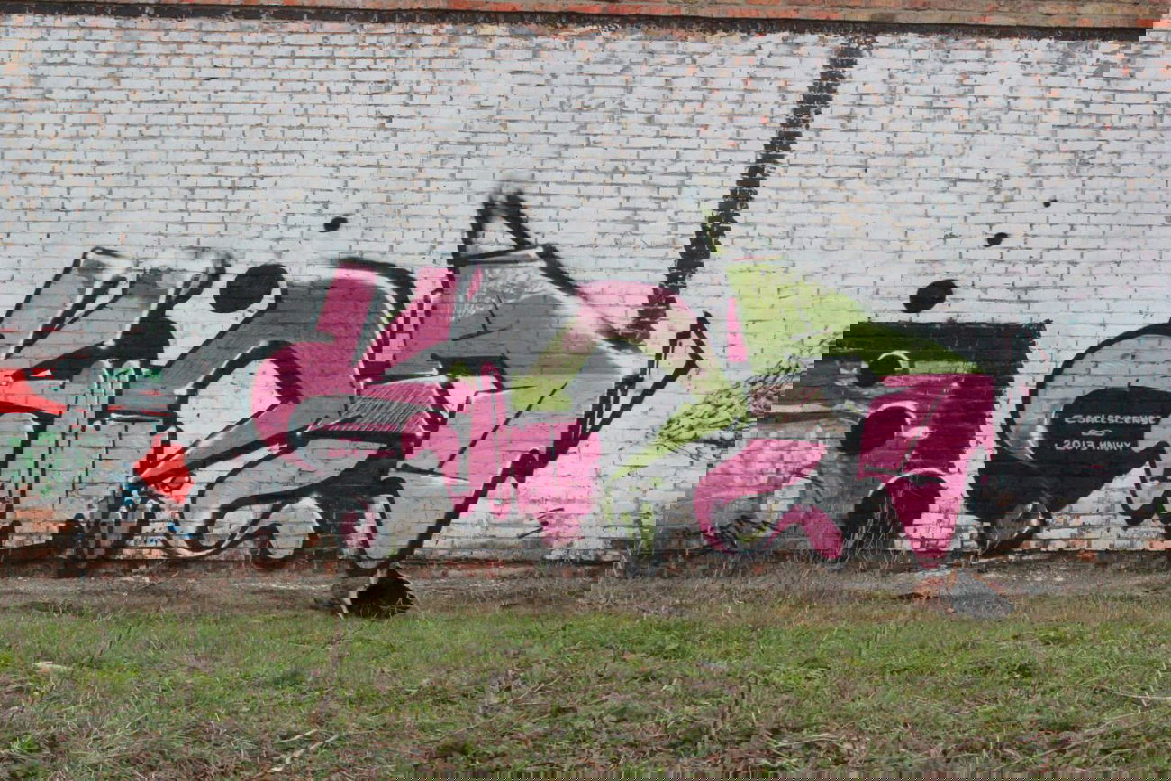Graffiti Wall - Photo by sashaconma - KONMA (2013)
