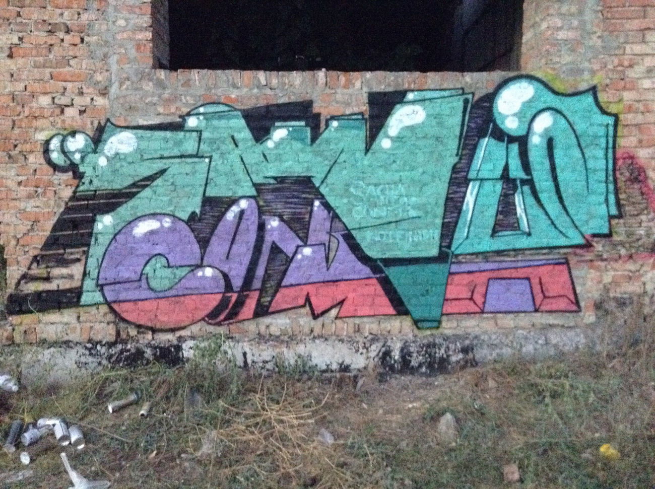 Graffiti Wall - Photo by sashaconma - sashaconma, Graffiti (2015)