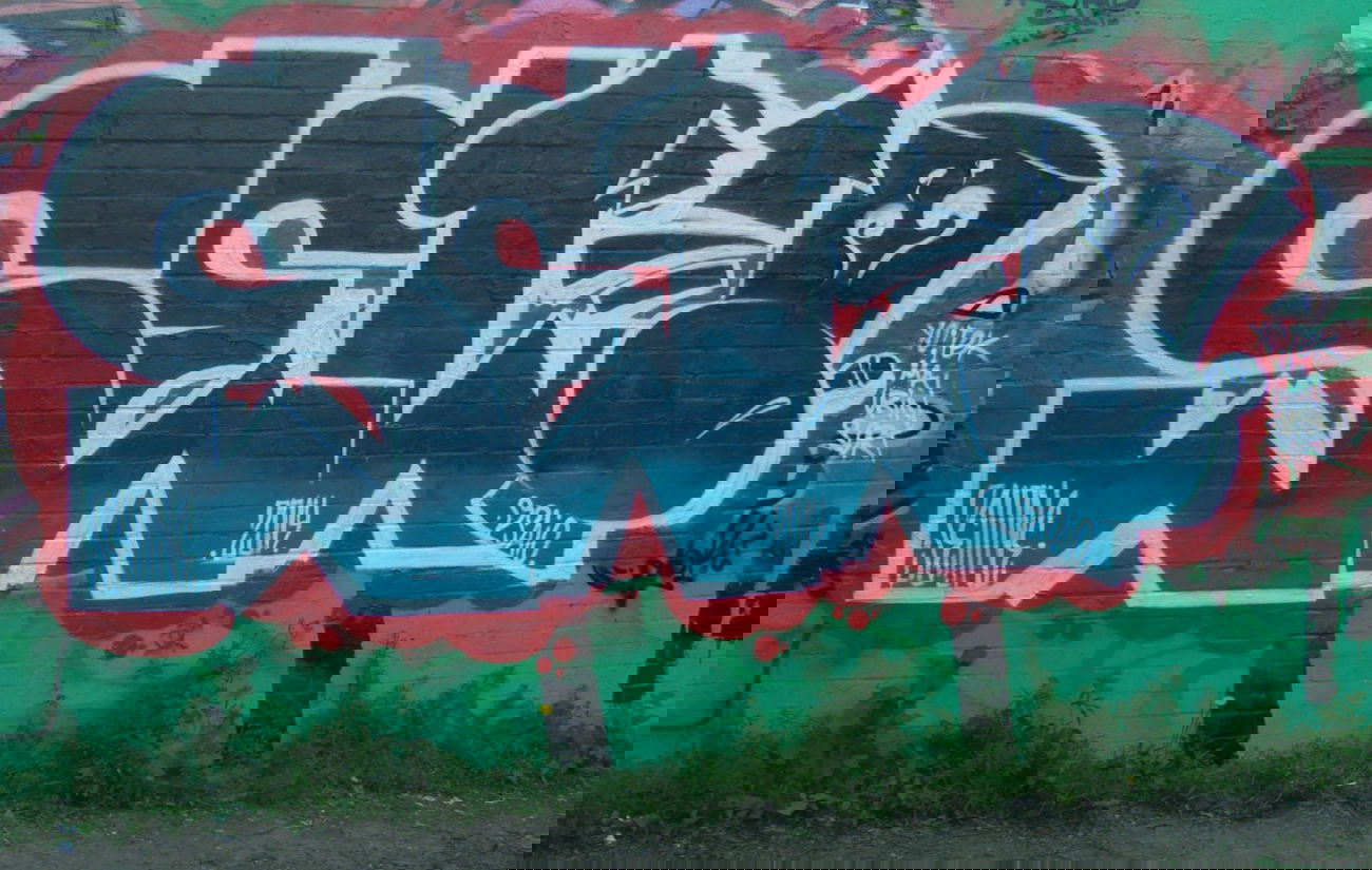 Graffiti Wall in Homberg - Photo by satan - Selo, Selone, Hall (2014)