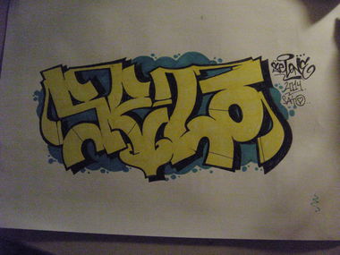 Graffiti Sketch - Photo by satan - Selo, Selone, Sketch (2014)