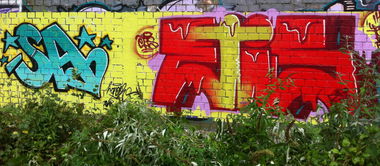 Graffiti Wall - Photo by satan - Etis, Bats, SA (2011)
