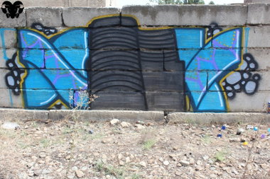 Graffiti Wall in Baku - Photo by satan_norm - colours, trip, wall (2012)