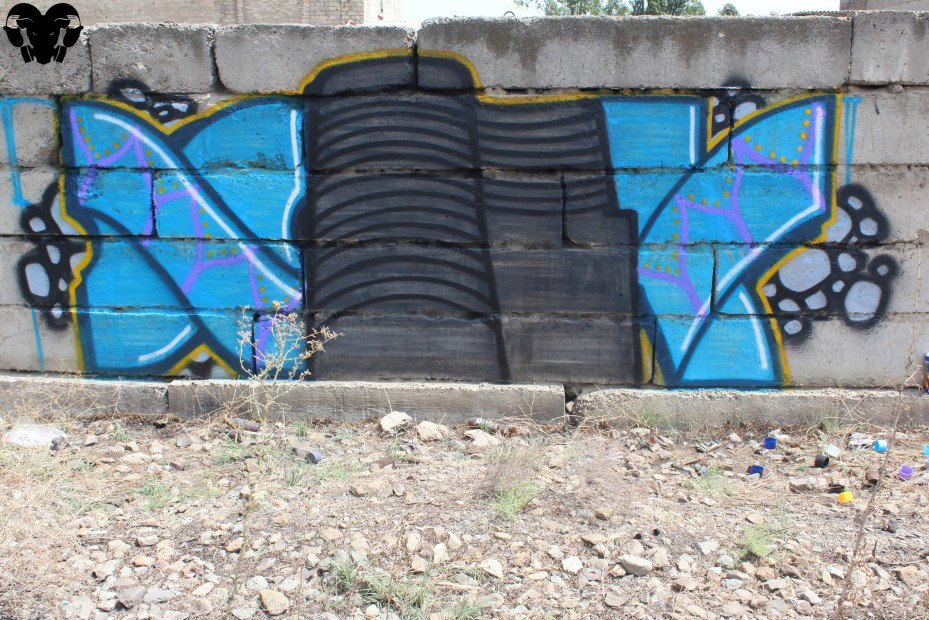 Graffiti Wall in Baku - Photo by satan_norm - colours, trip, wall (2012)