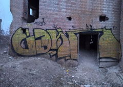 Graffiti in Ukraine - Photo by saype1 - bahmut