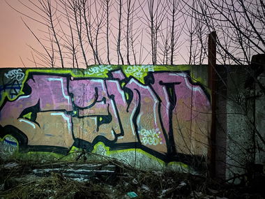 Graffiti Wall - Photo by saype1