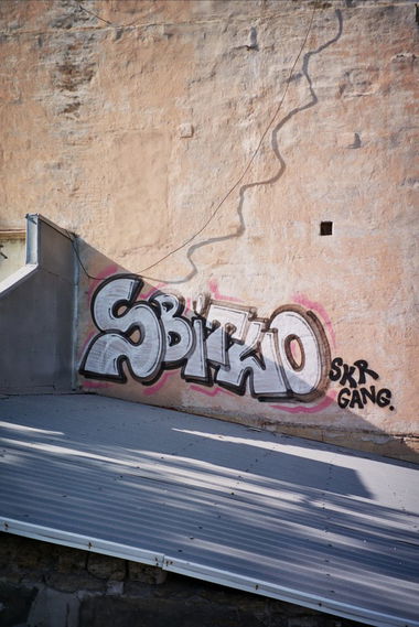 Graffiti Bombing - Photo by sbitwo - rofftop (2012)
