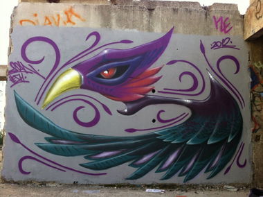 Graffiti Wall in Simferopol - Photo by scan
