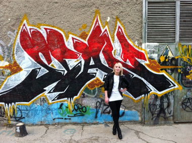 Graffiti Wall in Simferopol - Photo by scan