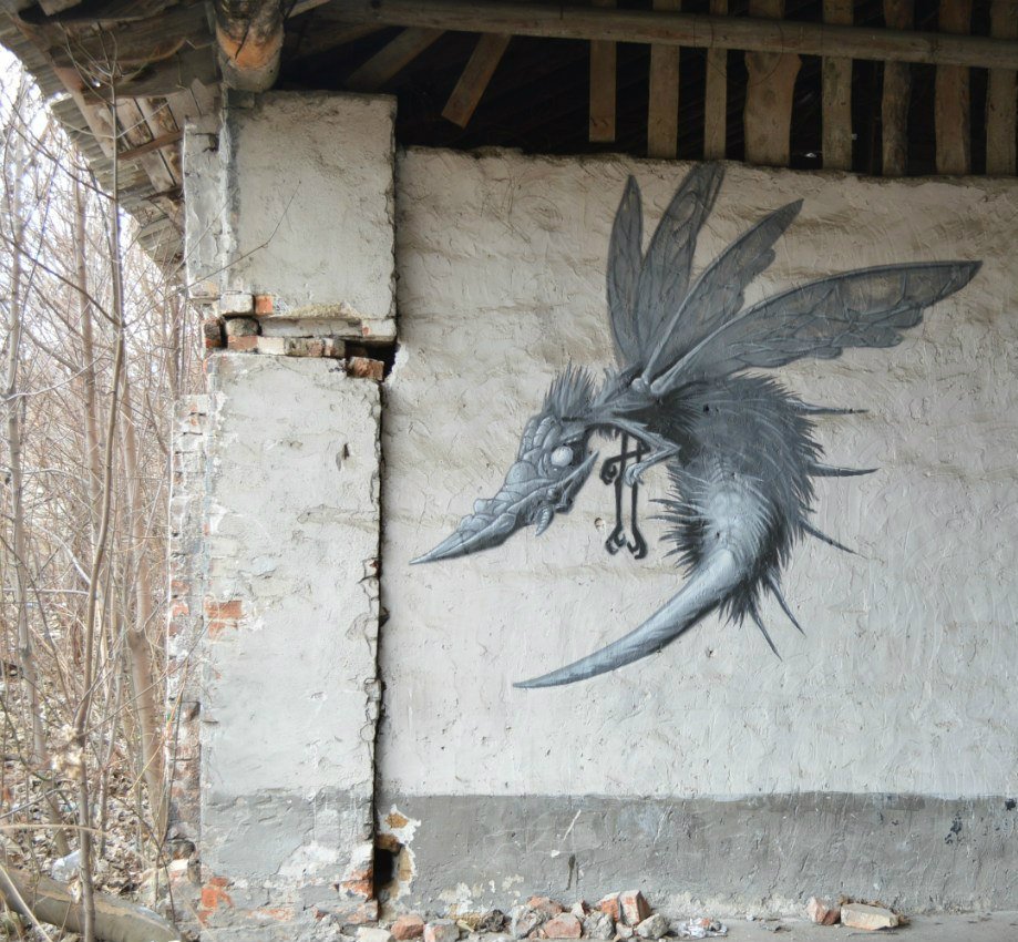 Graffiti Wall in Simferopol - Photo by scan