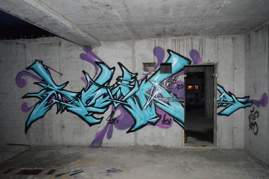 Graffiti Wall - Photo by scan - Crimea, Yalta (2014)