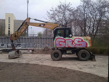Graffiti Bombing - Photo by schachtratte - GRS (2012)
