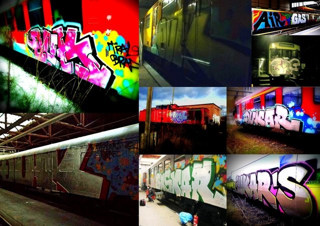 Graffiti Train - Photo by schachtratte