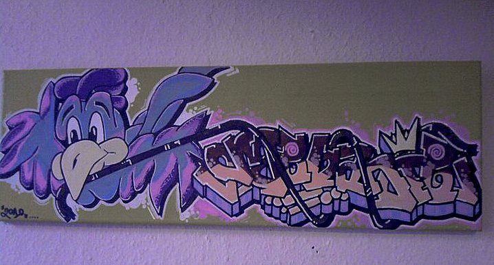 Graffiti Sketch - Photo by schachtratte - MELANIE (2010)