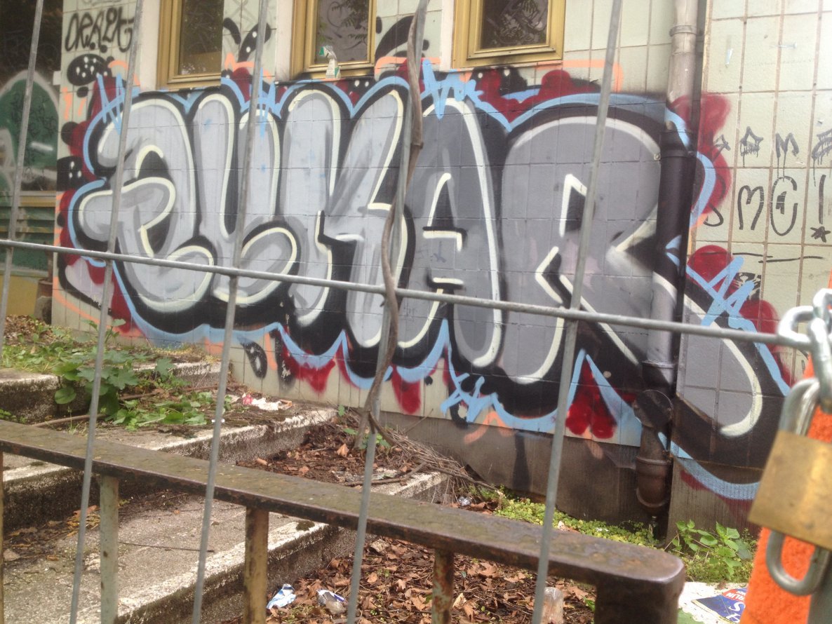 Graffiti Bombing - Photo by schachtratte - Quk, kar