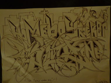 Graffiti Sketch - Photo by schippmann (2017)