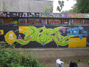 Graffiti Wall - Photo by schippmann (2015)