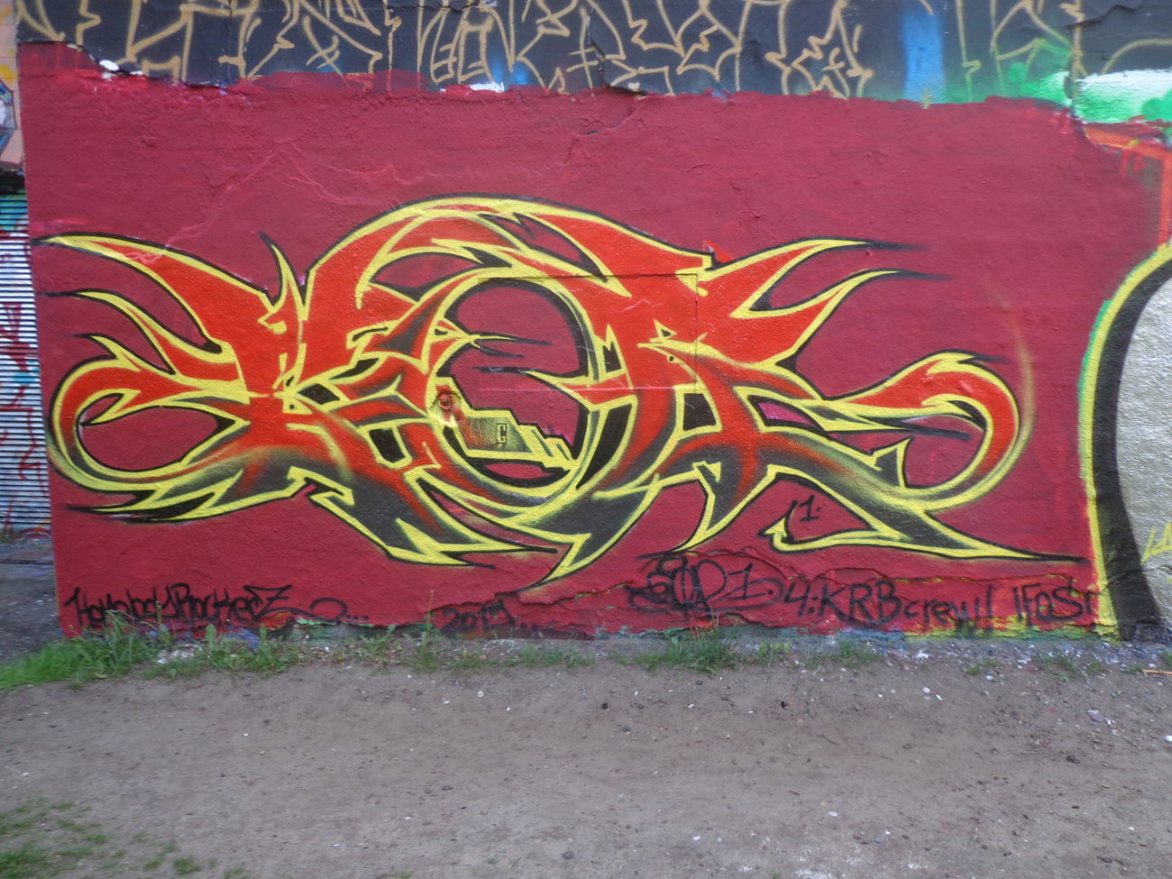 Graffiti Wall - Photo by schippmann (2019)