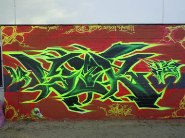 Graffiti Wall - Photo by schippmann (2018)