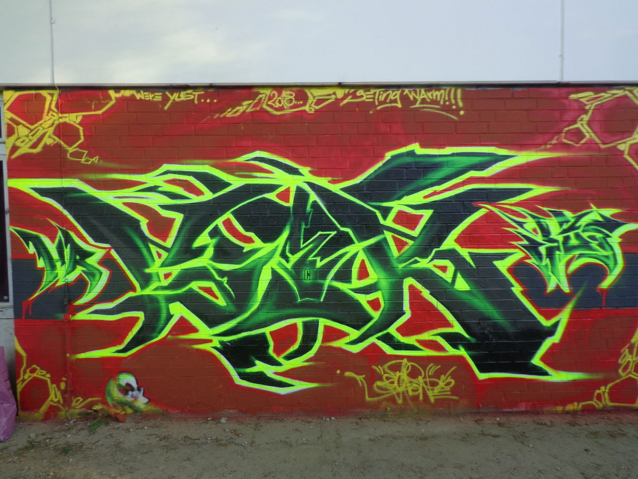 Graffiti Wall - Photo by schippmann (2018)