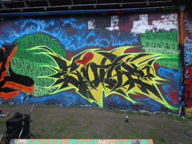 Graffiti Wall - Photo by schippmann (2019)