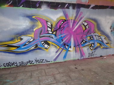 Graffiti Wall - Photo by schippmann (2017)