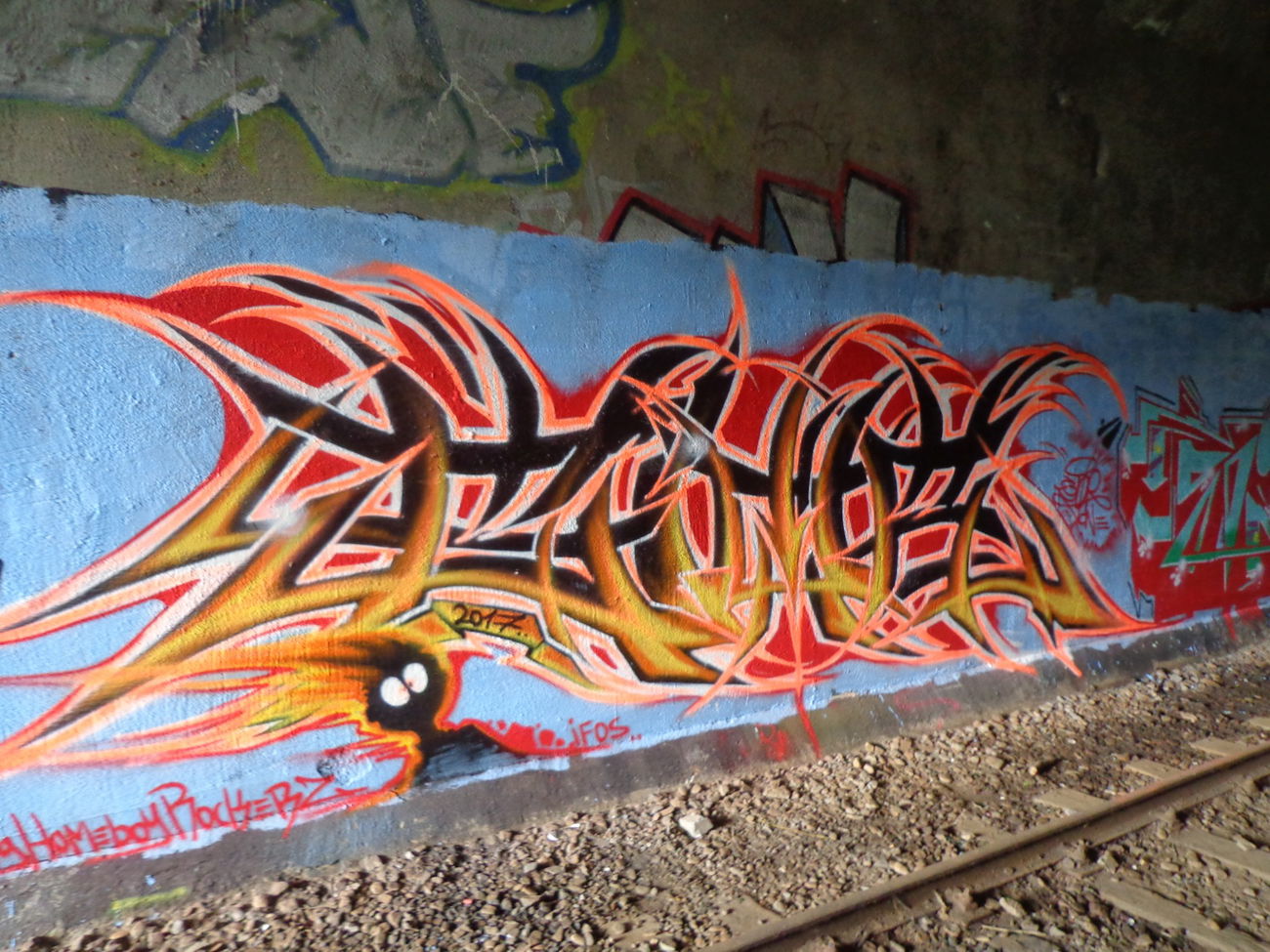 Graffiti Wall - Photo by schippmann (2017)