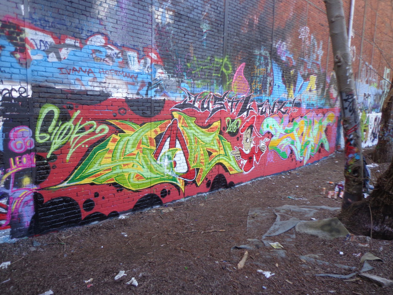 Graffiti Wall - Photo by schippmann (2016)