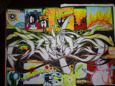 Graffiti Sketch - Photo by schippmann (2018)