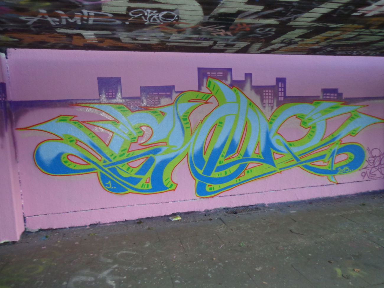 Graffiti Wall - Photo by schippmann (2015)