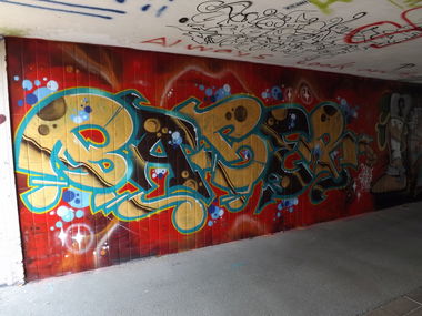 Graffiti Wall - Photo by schmierfink - baser, bayreuth, asf (2018)
