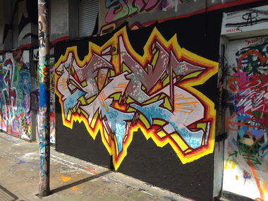 Graffiti in Deutschland - Photo by schmierfink - zis, ekc, sbk (2015)