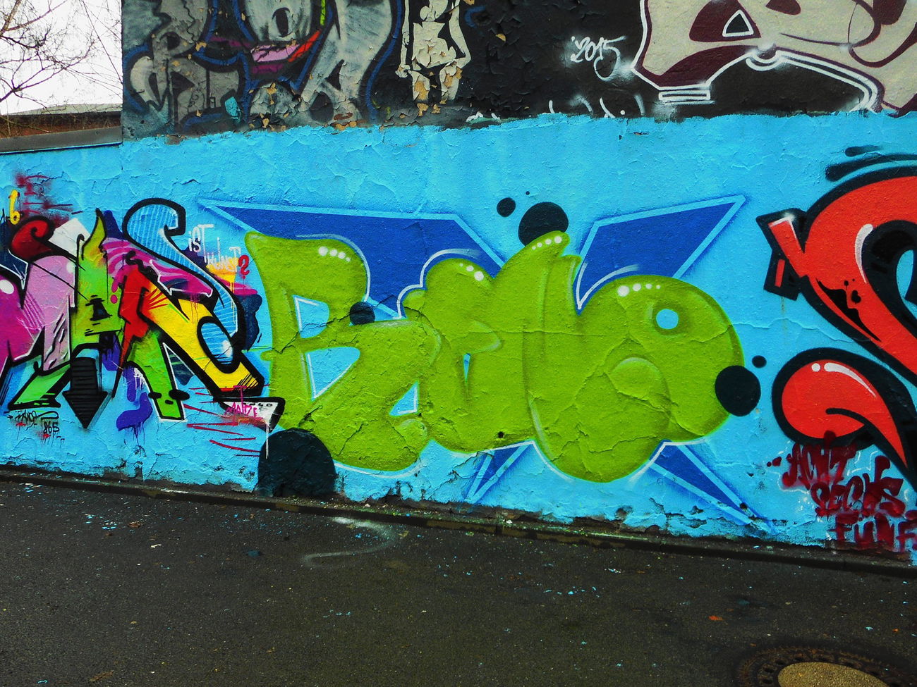 Graffiti Wall - Photo by schmierfink - rino, bayreuth, 865 (2016)