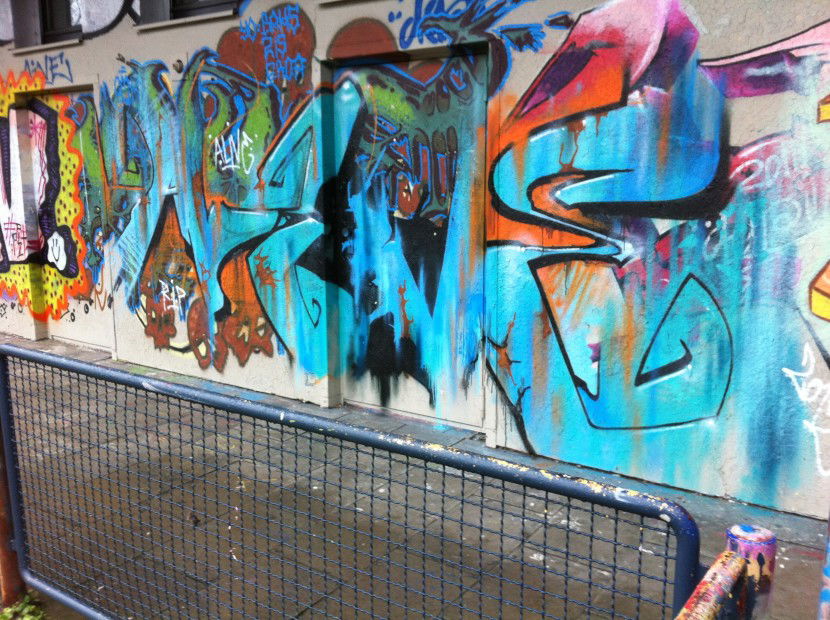 Graffiti in Weiden - Photo by schmierfink - alive, ekc, sbk (2012)