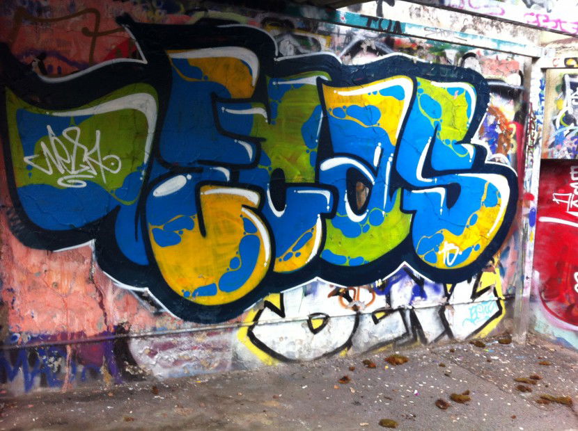 Graffiti in Weiden - Photo by schmierfink - ecas, juz, weiden (2013)