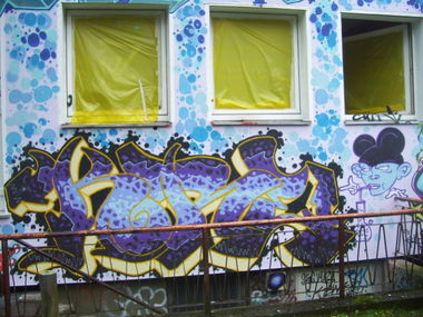 Graffiti in Weiden - Photo by schmierfink - kore, juz, weiden (2009)