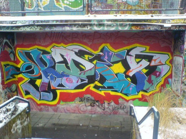 Graffiti in Weiden - Photo by schmierfink - kdee, juz, weiden (2008)