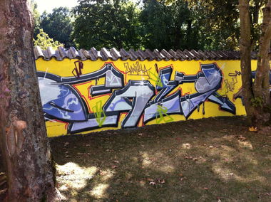 Graffiti in Weiden - Photo by schmierfink - fast, fazt, juz (2013)