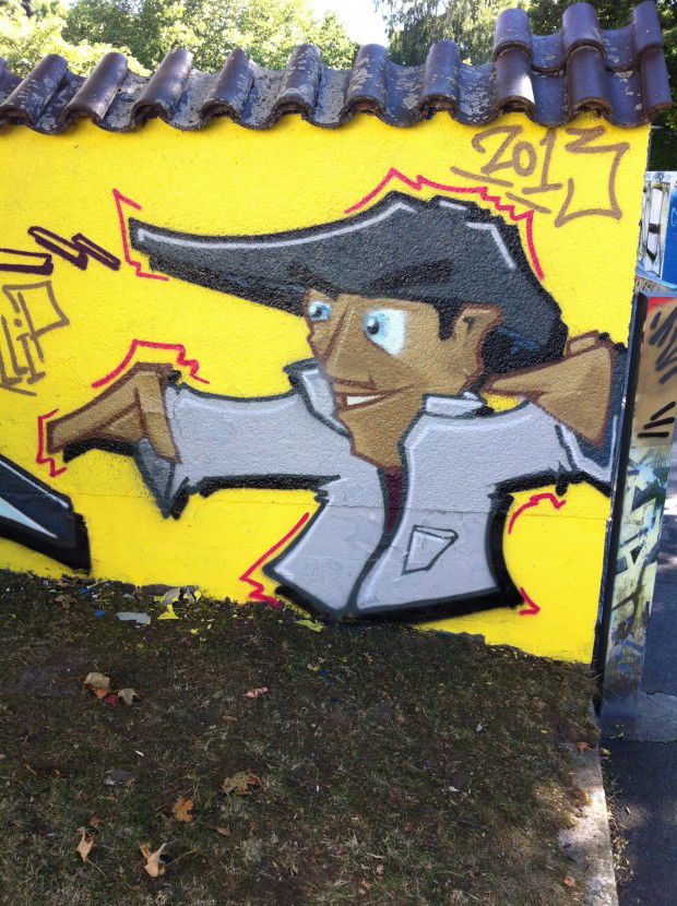 Graffiti in Weiden - Photo by schmierfink - fast, fazt, juz (2013)