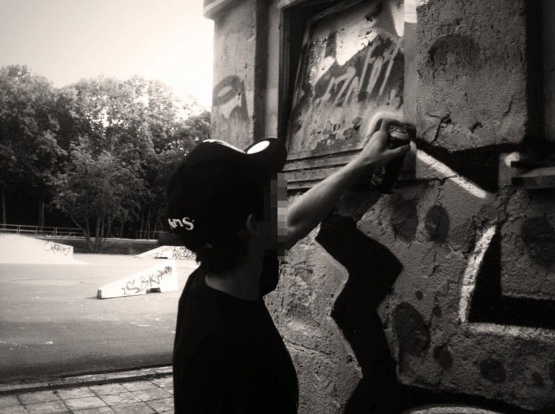 Graffiti in Weiden - Photo by schmierfink