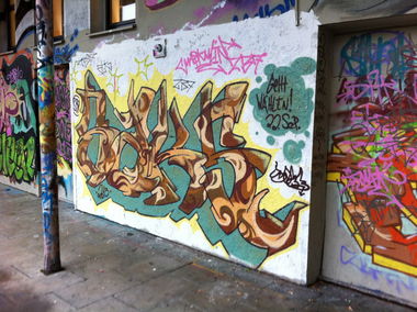 Graffiti in Weiden - Photo by schmierfink - baks, bak, ekc (2013)